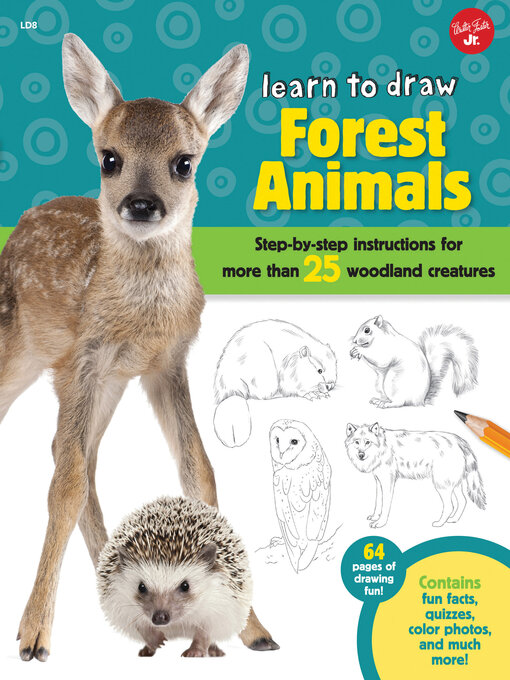 Title details for Learn to Draw Forest Animals by Robbin Cuddy - Available